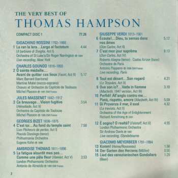 2CD Thomas Hampson: The Very Best Of Thomas Hampson