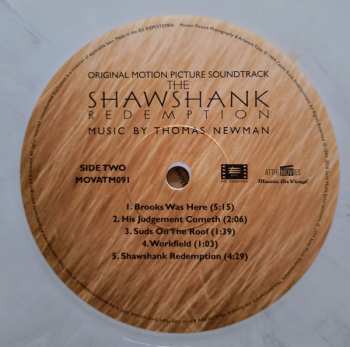 2LP Thomas Newman: The Shawshank Redemption (Original Motion Picture Soundtrack) CLR | LTD | NUM