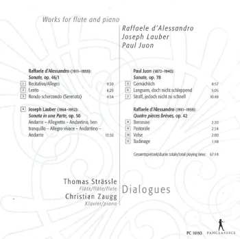 CD Thomas Strässle: Dialogues