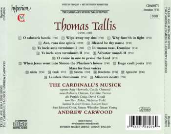 CD Thomas Tallis: Ave, Rosa Sine Spinis
