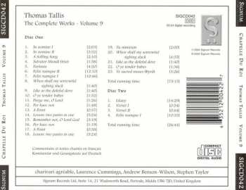 2CD Thomas Tallis: Instrumental Music And Songs