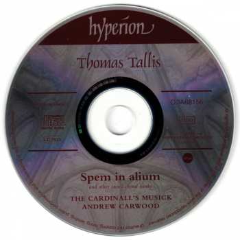 CD Thomas Tallis: Spem In Alium