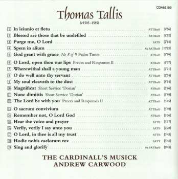 CD Thomas Tallis: Spem In Alium