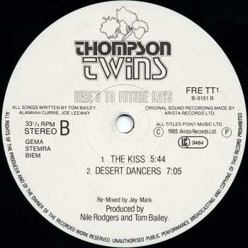 2LP Thompson Twins: Here's To Future Days
