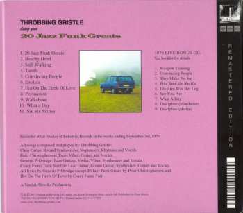 2CD Throbbing Gristle: 20 Jazz Funk Greats