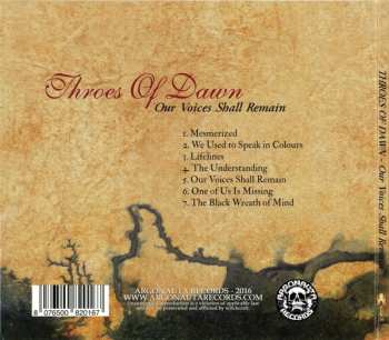 CD Throes Of Dawn: Our Voices Shall Remain