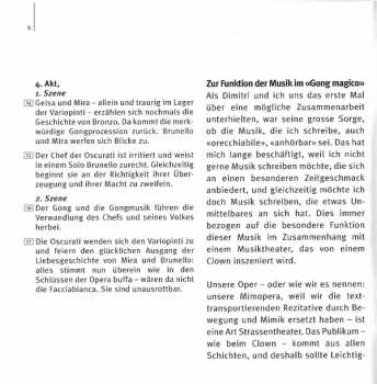 CD Thüring Bräm: Il Gong Magico (Mimopera In Vier Akten)