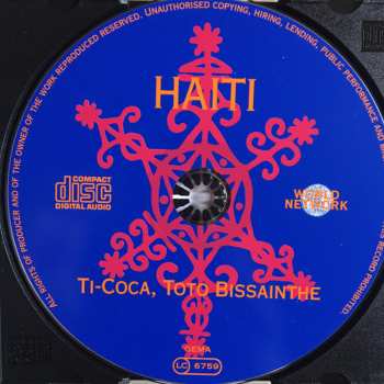 CD Toto Bissainthe: Haiti: Ti-Coca / Toto Bissainthe