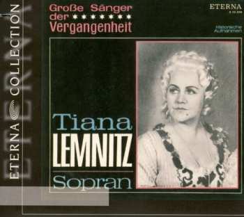Album Tiana Lemnitz: Great Singers Of The Past