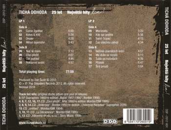 CD Tichá Dohoda: 25 Let Největší Hity Live!