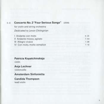 CD Tigran Mansurian: Quasi Parlando