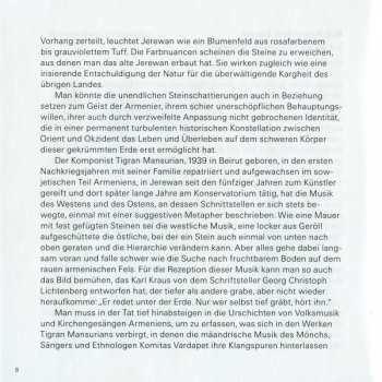 CD Tigran Mansurian: Quasi Parlando