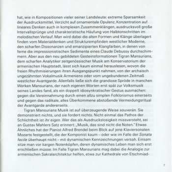 CD Tigran Mansurian: Quasi Parlando