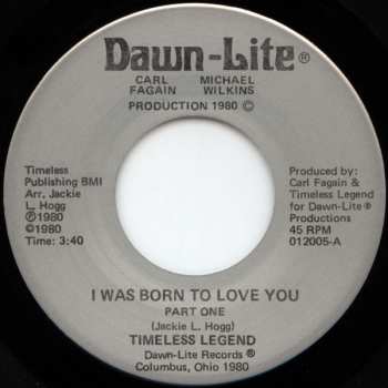 LP Timeless Legend: I Was Born To Love You LTD