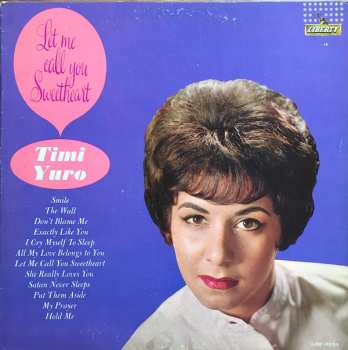 Album Timi Yuro: Let Me Call You Sweetheart