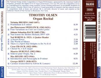 CD Timothy Olsen: Organ Recital