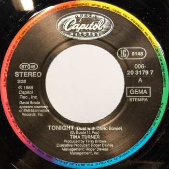 SP David Bowie: Tonight Live