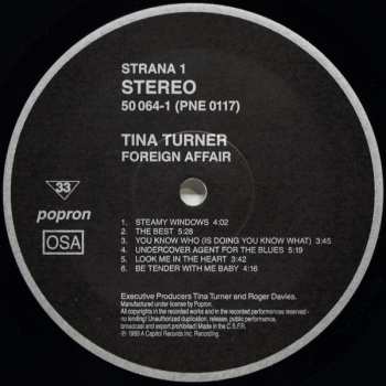 LP Tina Turner: Foreign Affair