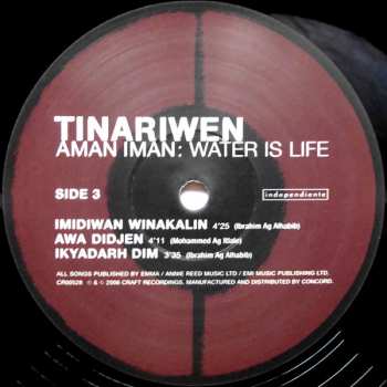 2LP Tinariwen: Aman Iman: Water Is Life
