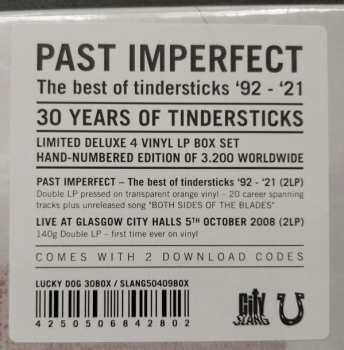4LP/Caja Tindersticks: Past Imperfect: The Best Of Tindersticks '92 - '21 LTD | DLX | NUM | CLR