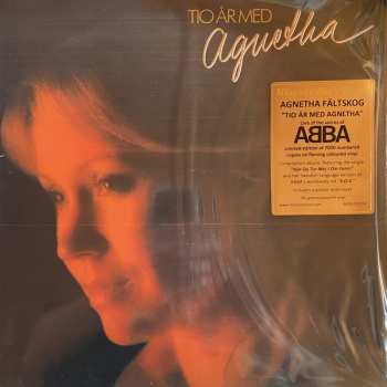 LP Agnetha Fältskog: Tio År Med Agnetha LTD | NUM | CLR