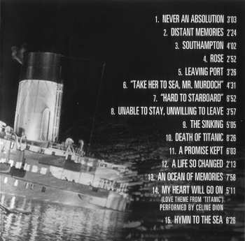 CD James Horner: Titanic (Music From The Motion Picture)