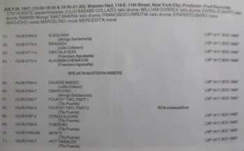 CD Tito Puente: Top Percussion / Dance Mania