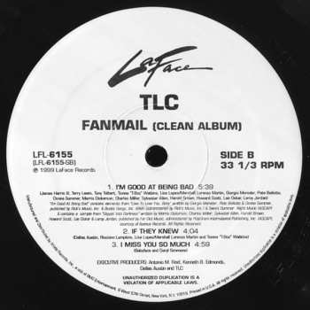 2LP TLC: Fanmail (Clean Album)