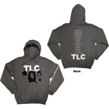 Mercancía TLC: Tlc Unisex Pullover Hoodie: Crazysexycool Album European Tour 2022 (back Print & Ex-tour) (small) S