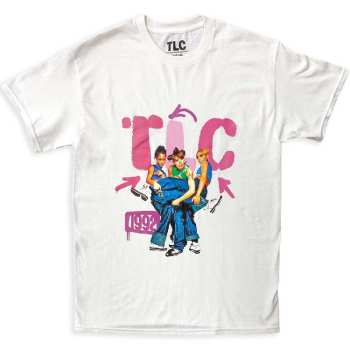 Mercancía TLC: Tlc Unisex T-shirt: Kicking Group (small) S