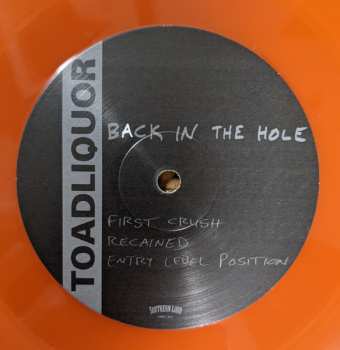 LP Toadliquor: Back In The Hole CLR