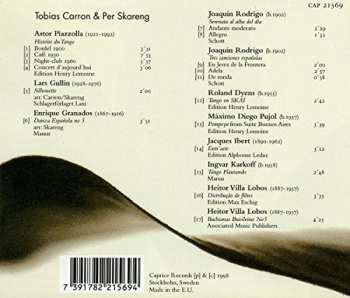 CD Tobias Carron: Café 1930