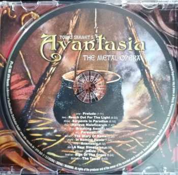 CD Tobias Sammet's Avantasia: The Metal Opera
