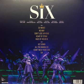 LP Toby Marlow: Six: The Musical CLR