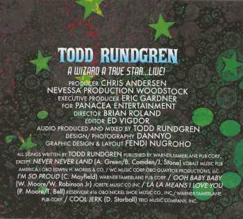 CD/DVD Todd Rundgren: A Wizard A True Star...Live!