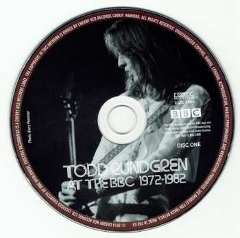 3CD/DVD/Caja Todd Rundgren: At The BBC 1972-1982