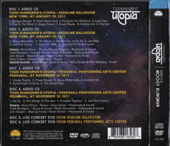 4CD/2DVD/Caja Utopia: Benefit For Moogy Klingman
