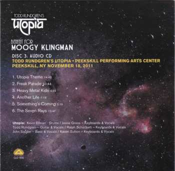 4CD/2DVD/Caja Utopia: Benefit For Moogy Klingman