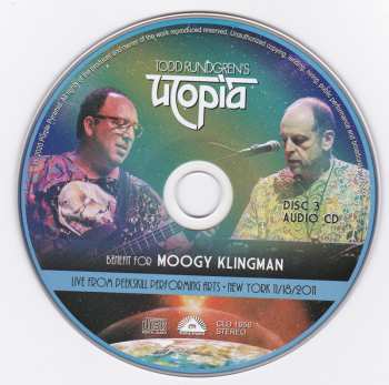 4CD/2DVD/Caja Utopia: Benefit For Moogy Klingman