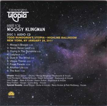 4CD/2DVD/Caja Utopia: Benefit For Moogy Klingman