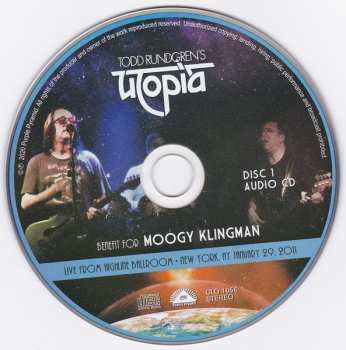 4CD/2DVD/Caja Utopia: Benefit For Moogy Klingman