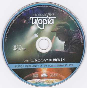 4CD/2DVD/Caja Utopia: Benefit For Moogy Klingman