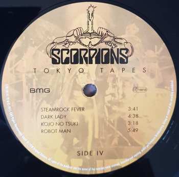 2LP/2CD Scorpions: Tokyo Tapes DLX