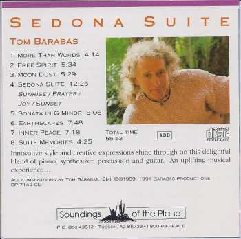 CD Tom Barabas: Sedona Suite