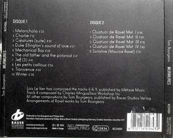 2CD Tom Bourgeois: Murmures