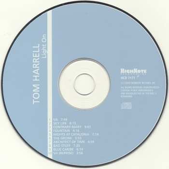 CD Tom Harrell: Light On