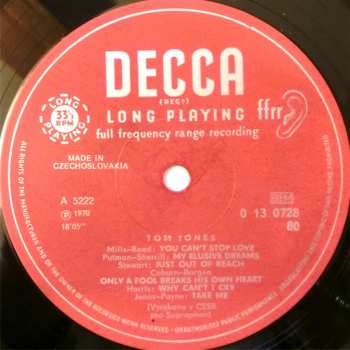 LP Tom Jones: Tom Jones