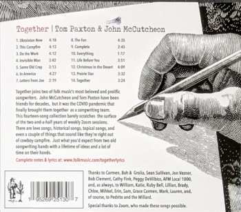CD Tom Paxton: Together