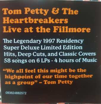 6LP/Caja Tom Petty And The Heartbreakers: Live At The Fillmore - 1997 DLX | NUM | LTD