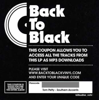 LP Tom Petty And The Heartbreakers: Southern Accents